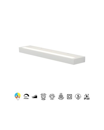 CONIL * APLIQUE LED 40W CCT DIM BLANCO